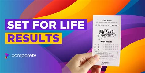 set for life results